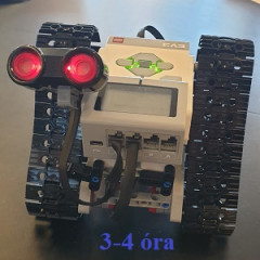 Bevezetés a Lego Mindstrome Ev3 robotok világába:3-4 óra