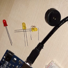 Arduino - rendőrségi villogó
