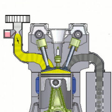 Motor bemutató